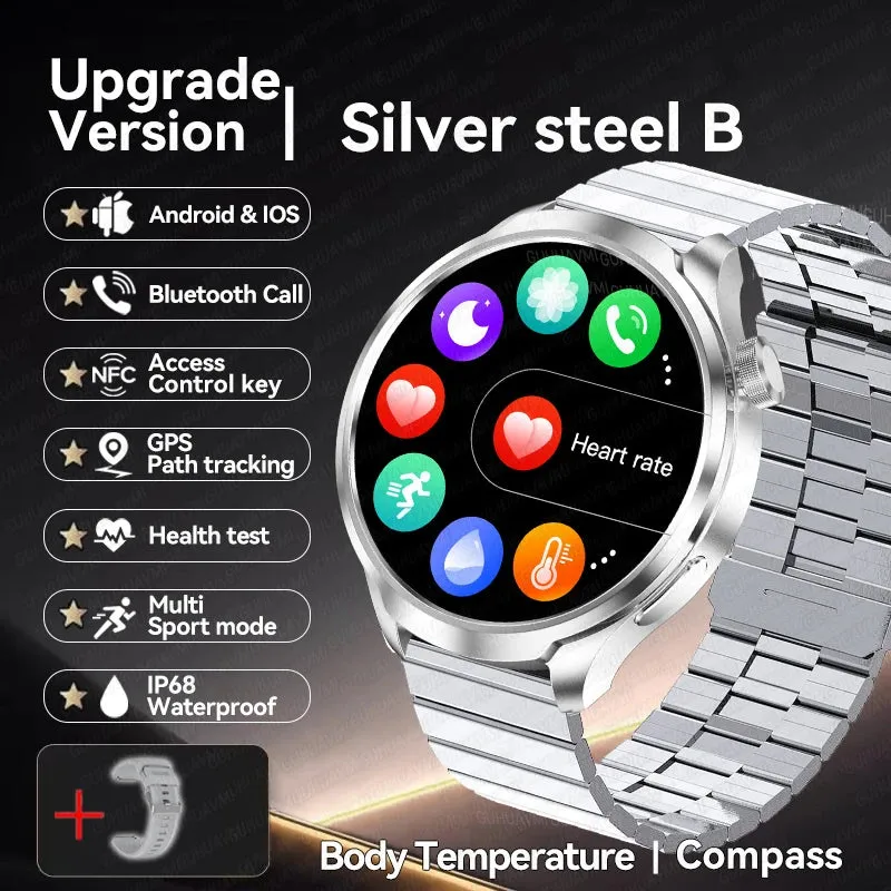 Outdoor Sport Smart Watch for Men - 1.85 Inch HD AMOLED Display