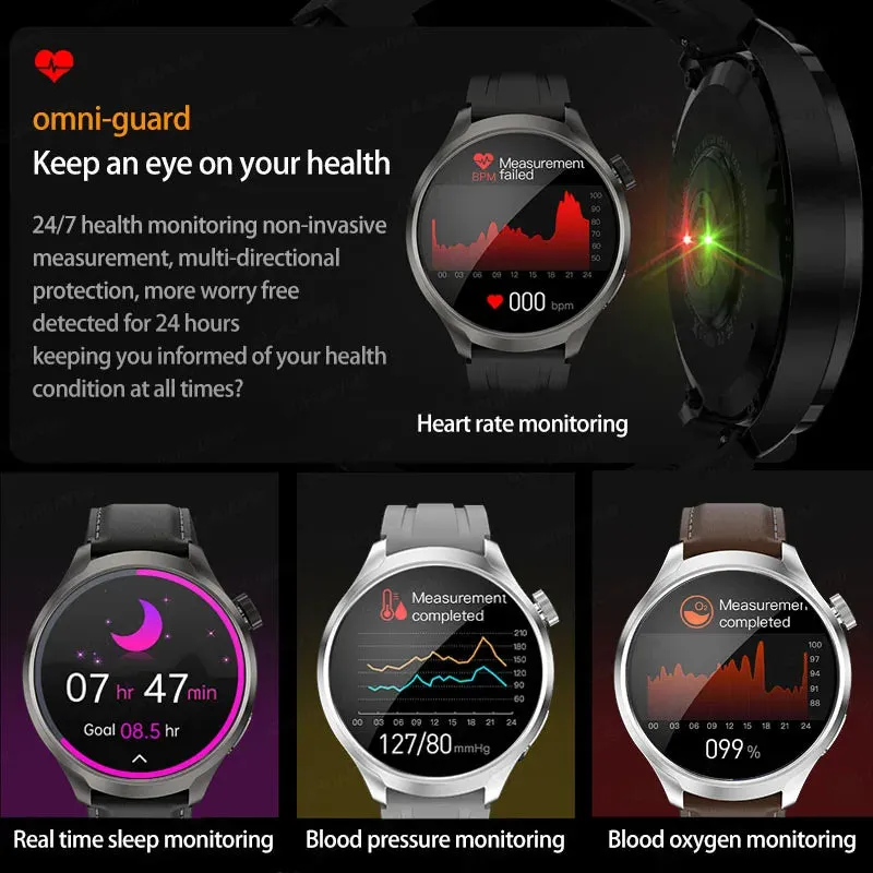 Outdoor Sport Smart Watch for Men - 1.85 Inch HD AMOLED Display