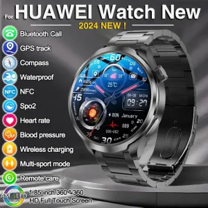Outdoor Sport Smart Watch for Men - 1.85 Inch HD AMOLED Display
