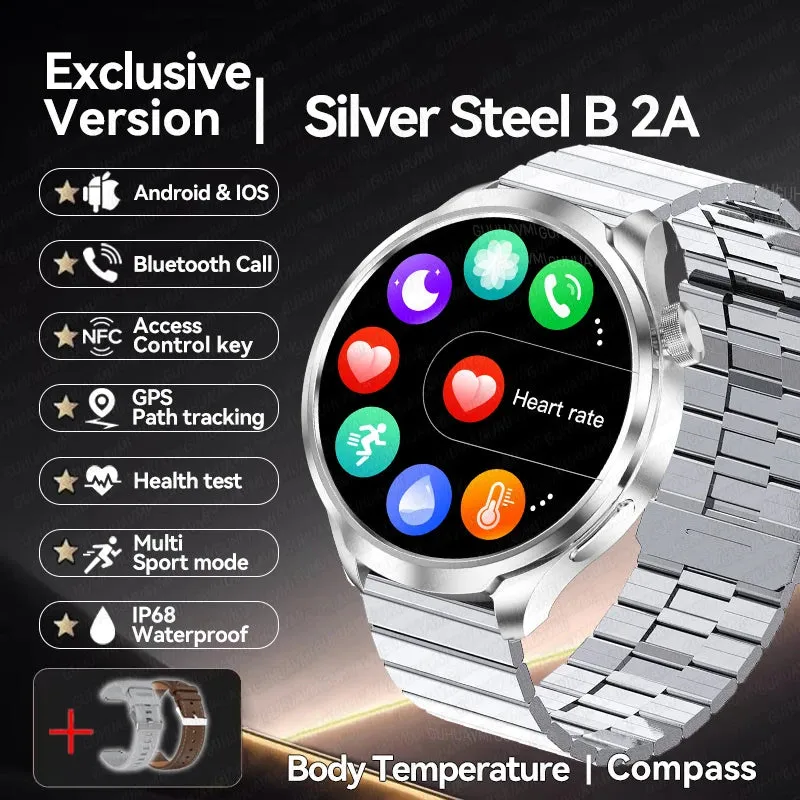 Outdoor Sport Smart Watch for Men - 1.85 Inch HD AMOLED Display