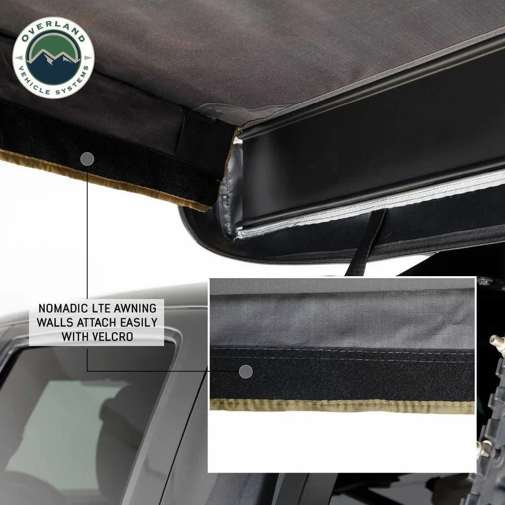 Overland Vehicle Systems Nomadic 180 LTE Awning Wall with Windows