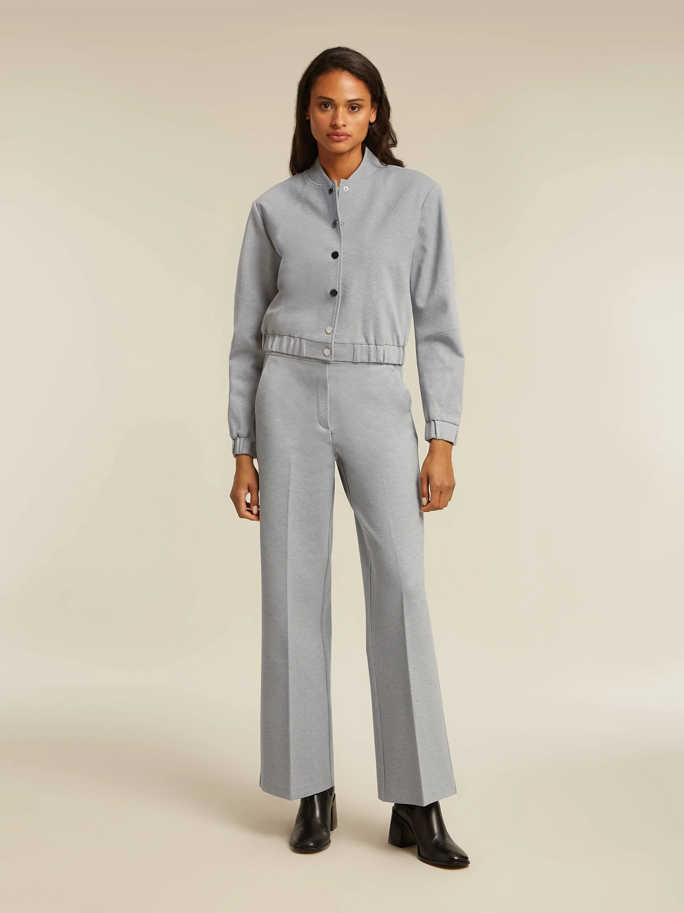 Poppy jacket - Grey heather
