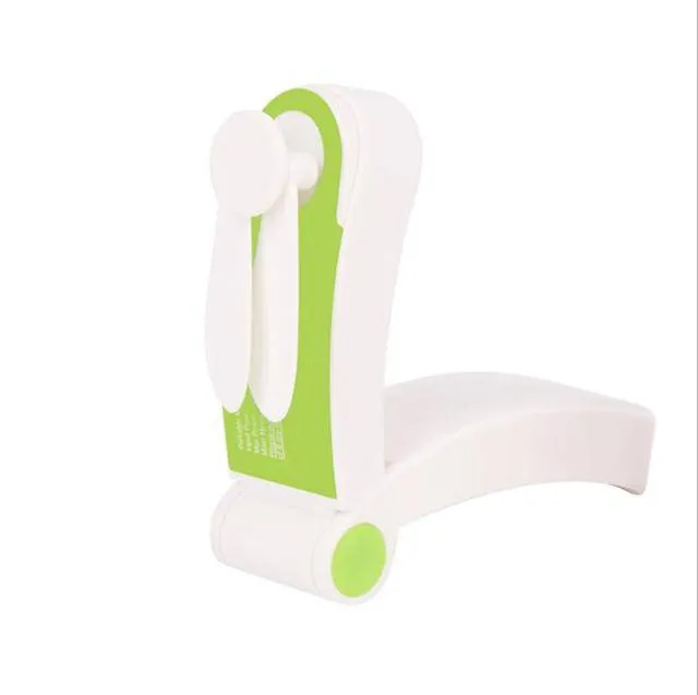 Portable mini fan Handheld Personal USB Rechargeable Fans Pocket Foldable Adjustable Wind Speed Fan