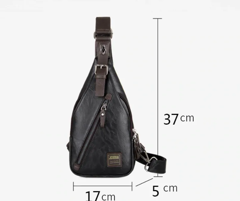 PU Leather Theftproof Waterproof Shoulder Bags For Men