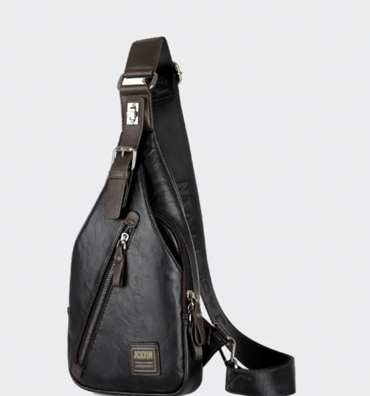 PU Leather Theftproof Waterproof Shoulder Bags For Men