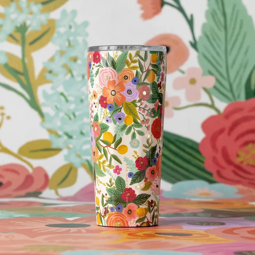 Rifle Paper Co. 24oz Tumbler (Garden Party Cream)