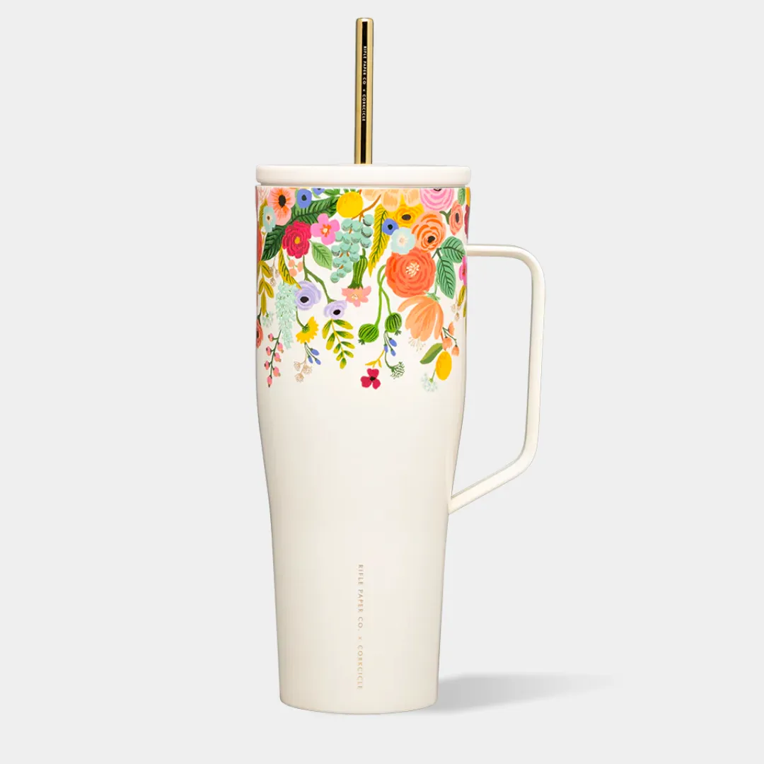 Rifle Paper Co. Cold Cup XL 30oz (Garden Party Cream)
