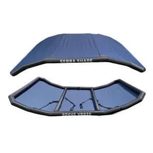 Sebba Shade 8 x 12 ft. Blue Sun Shade f/Boats 26'  [SS8X12BLU]