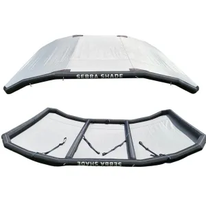 Sebba Shade 8 x 12 ft. Grey Sun Shade f/Boats 26'  [SS8X12GRY]