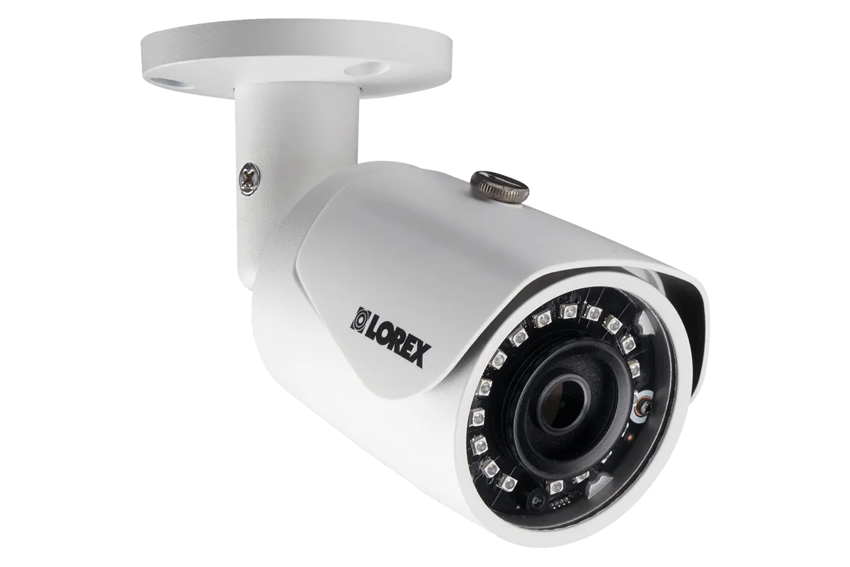 Security NVR System, 8 Channel with 2K Resolution IP Cameras featuring 130FT Color Night Vision