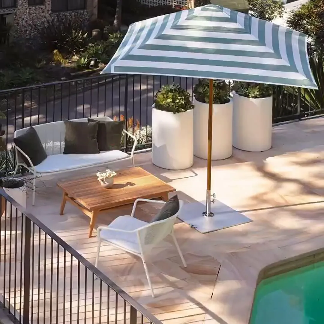 Sundial  Umbrella<br> with Umbrella Base<br> 200cm diameter canopy