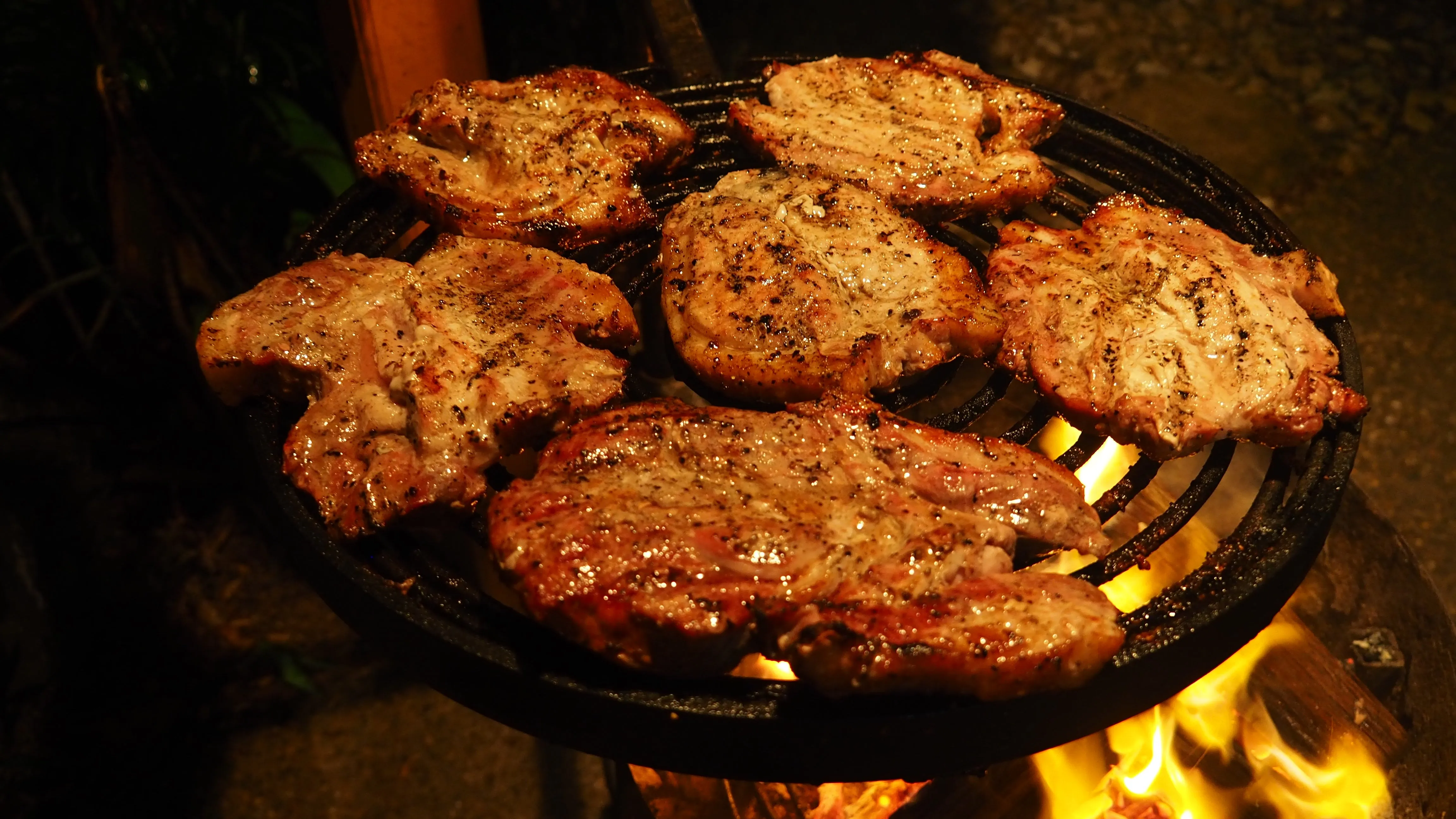 Swinging Double Grill