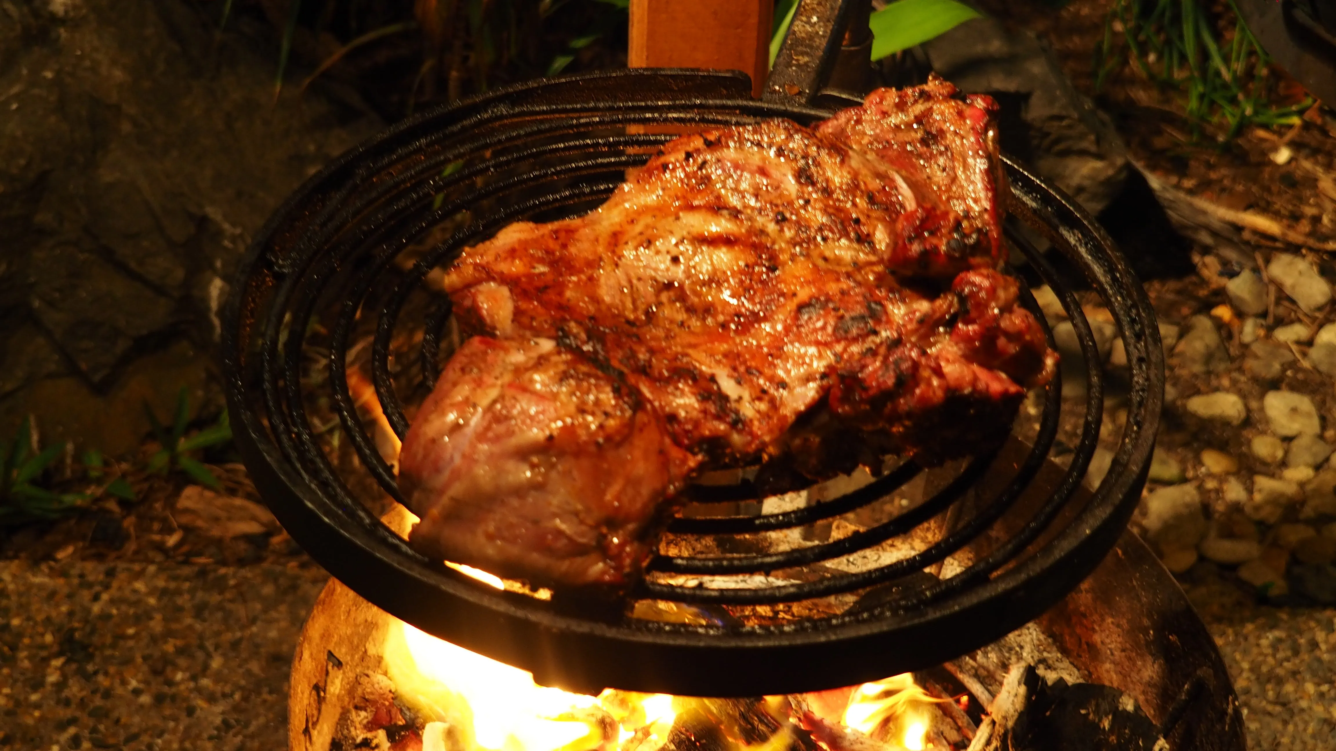 Swinging Double Grill