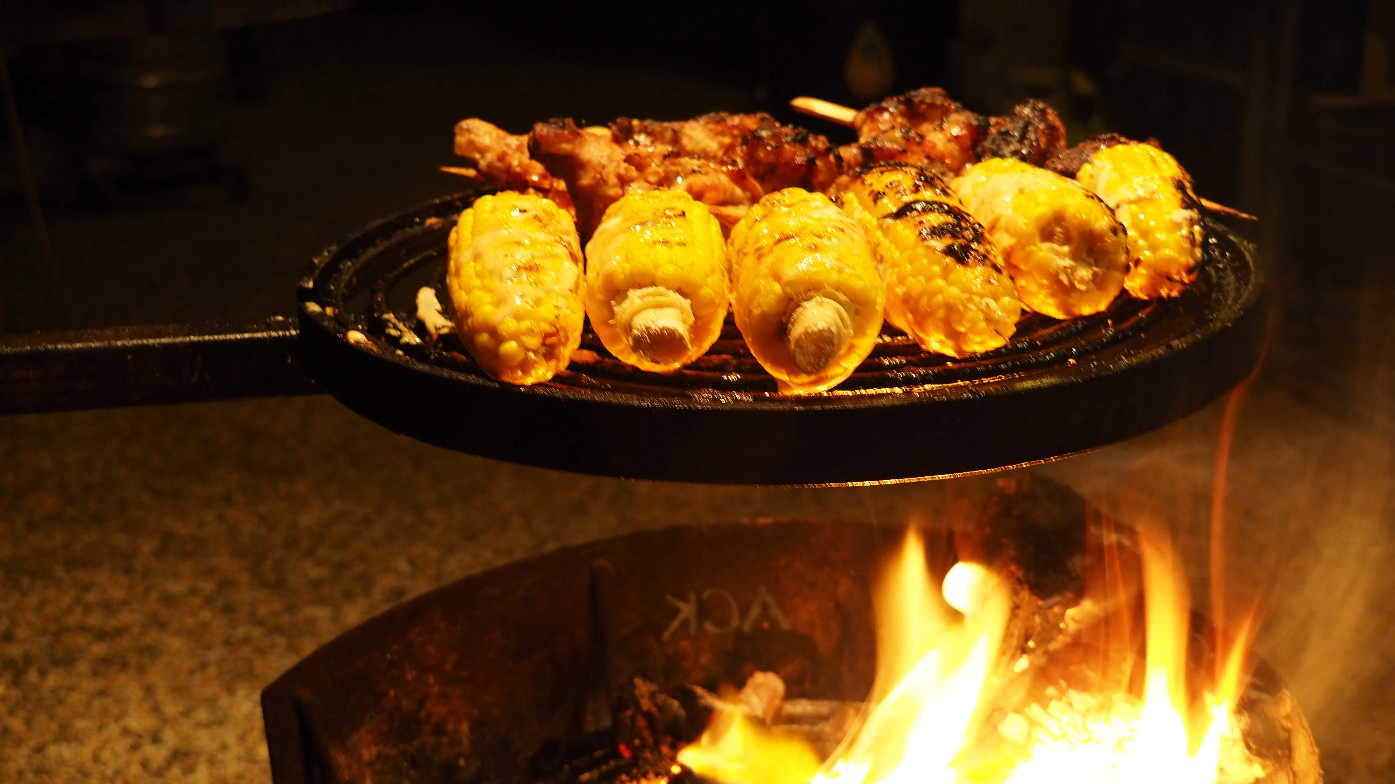Swinging Double Grill