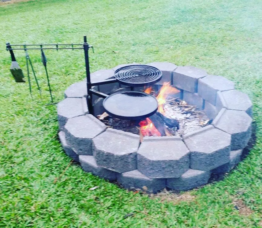Swinging Hot Plate and Grill