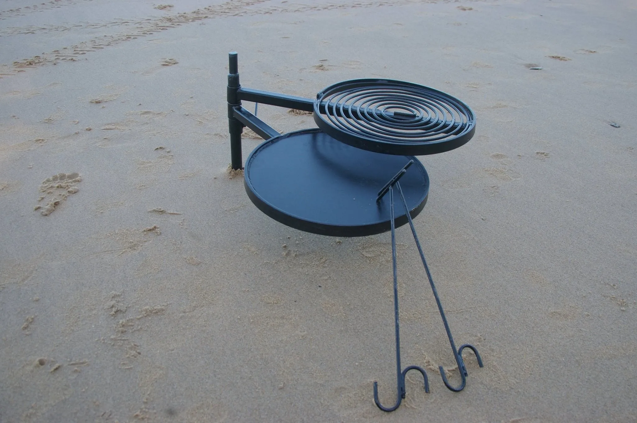 Swinging Hot Plate and Grill