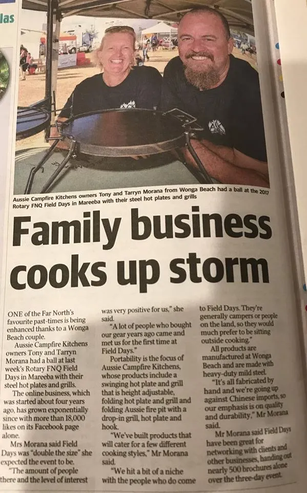 Swinging Hot Plate and Grill