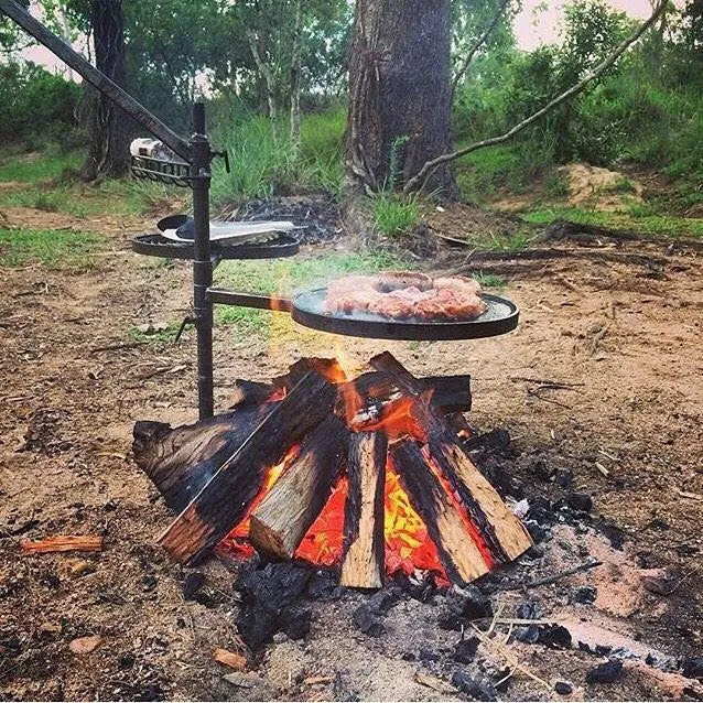 Swinging Hot Plate and Grill