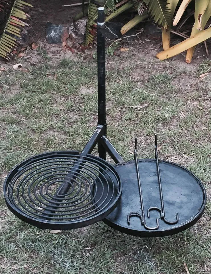 Swinging Hot Plate and Grill