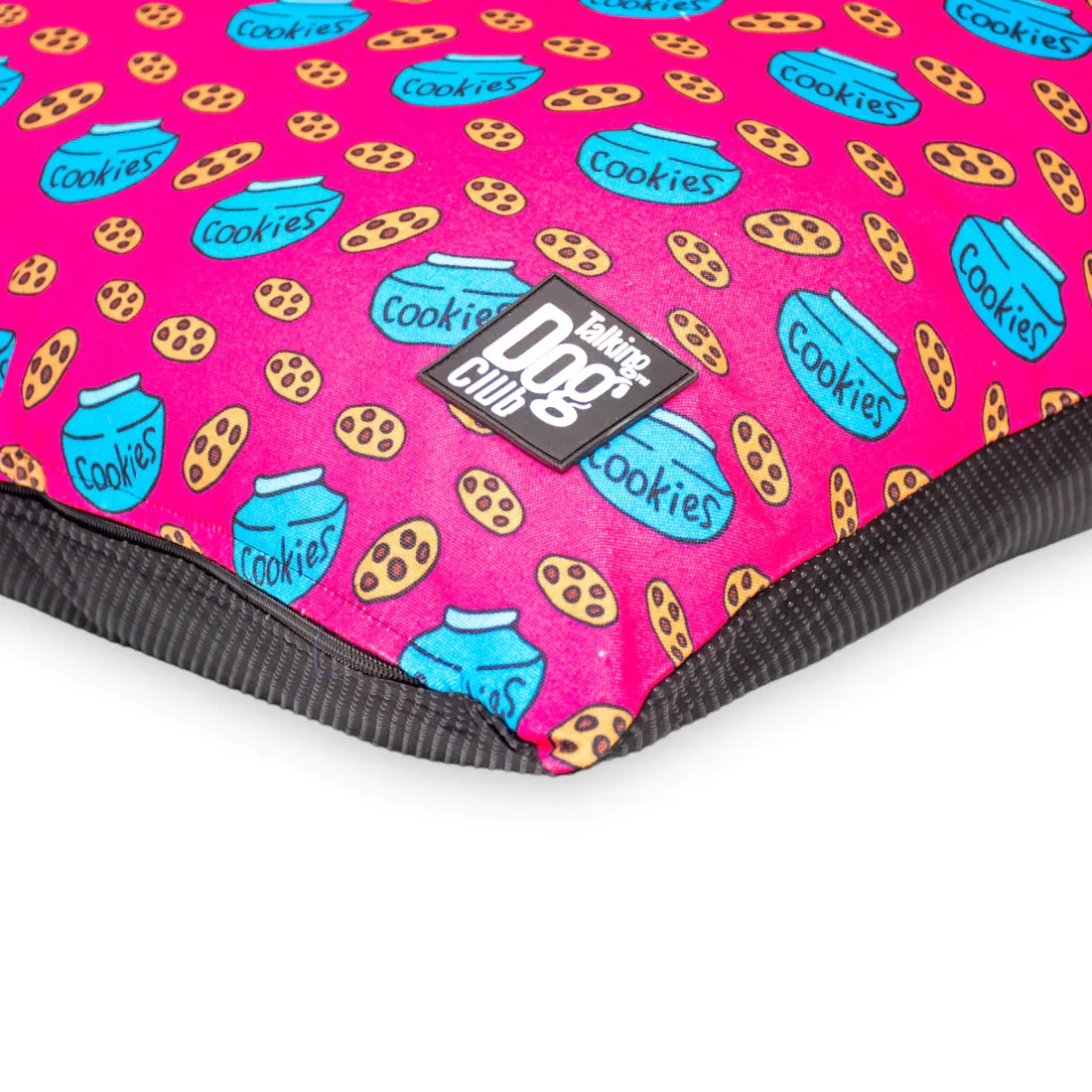 Talking Dog Club Cookie Dream Pillow Bed for Dogs and Cats (Pink)