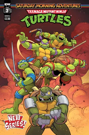 Teenage Mutant Ninja Turtles Saturday Morning Adventure Continued #3 Cover A Lattie