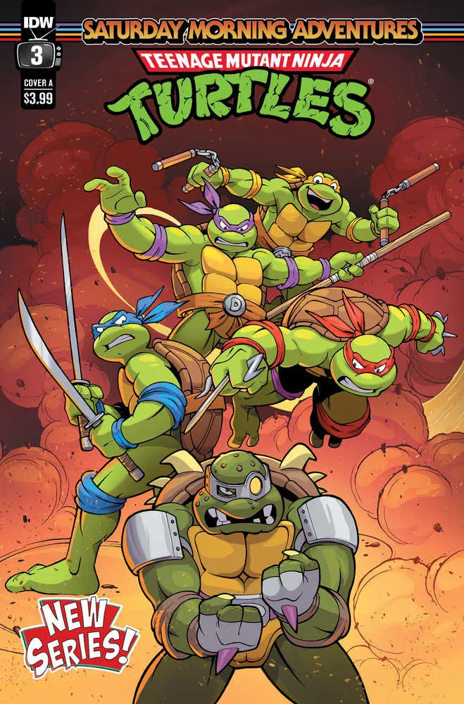 Teenage Mutant Ninja Turtles Saturday Morning Adventure Continued #3 Cover A Lattie