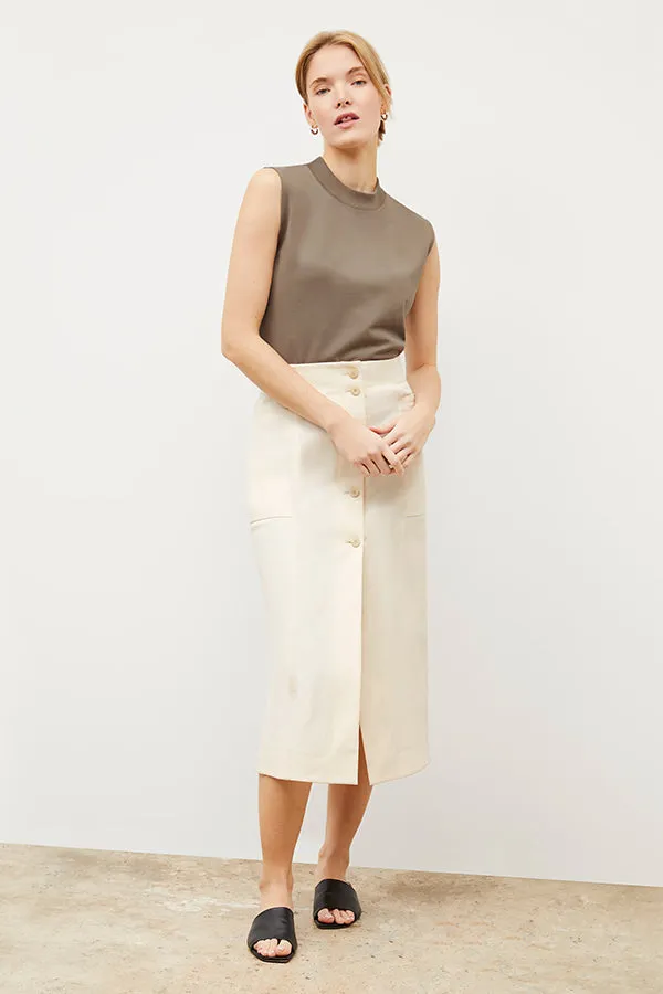 Toni Top - Light French Terry :: Light Truffle