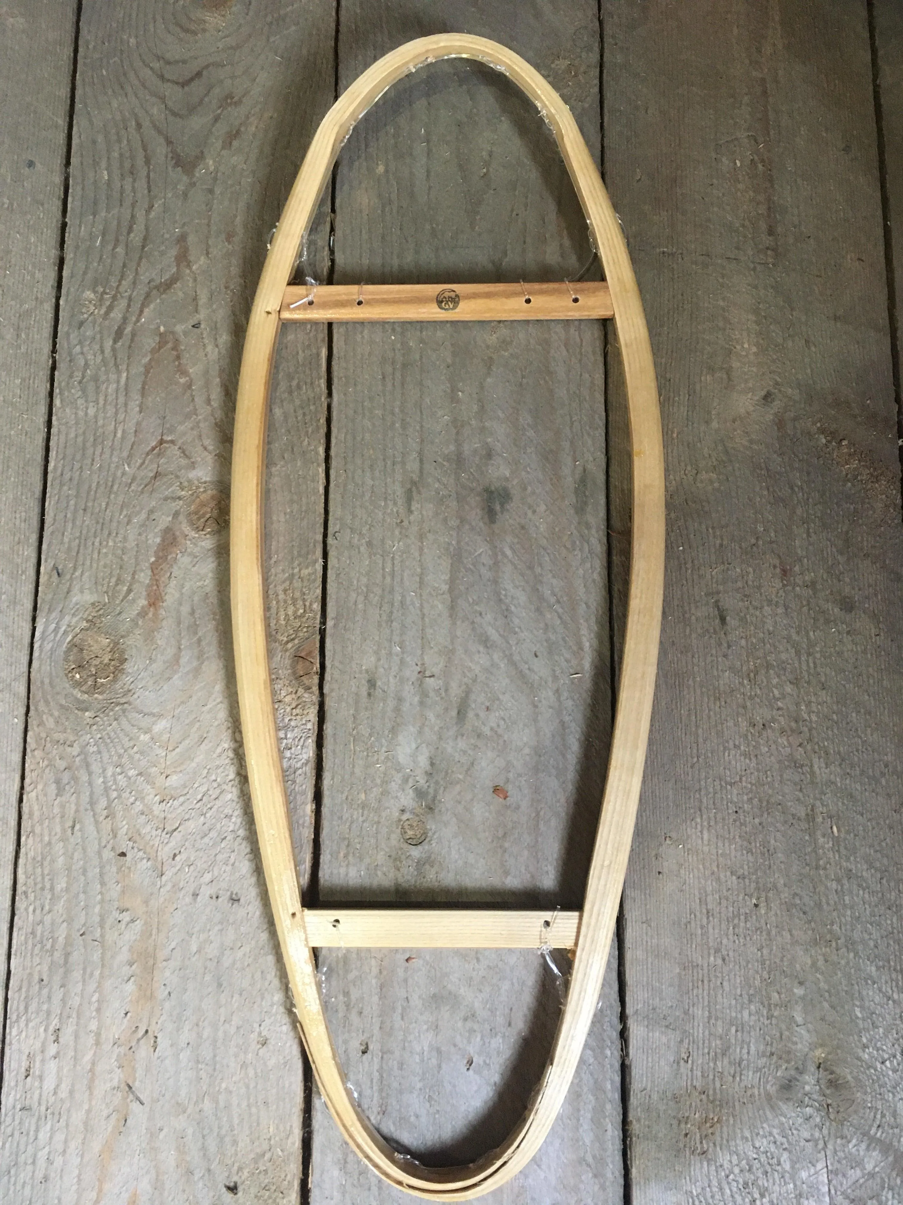 Traditional Snowshoes - Bear Paw and Huron - DIY Weaving Kit