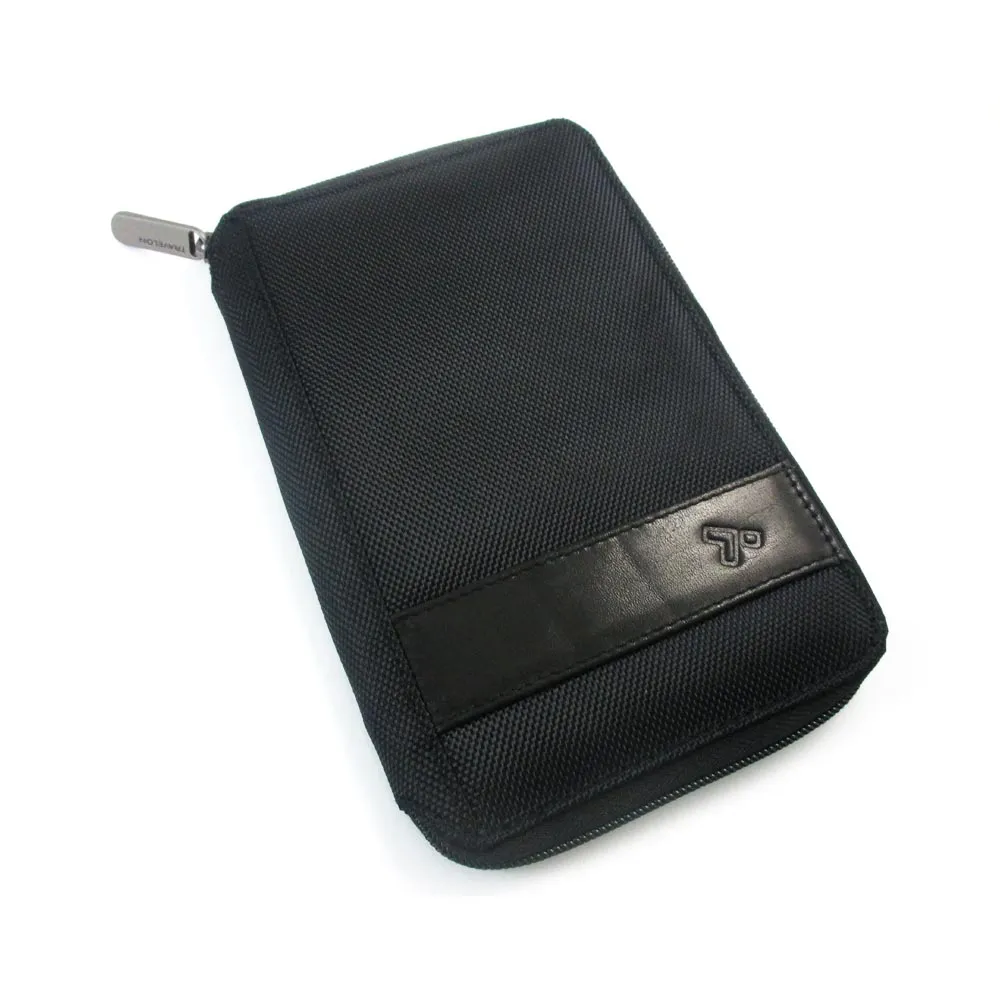 Travelon Safe ID Passports Holder RFID Blocking Wallet Documents Organizer Black