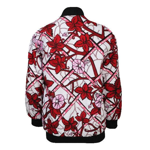 UNISEX ANKARA BOMBER JACKET