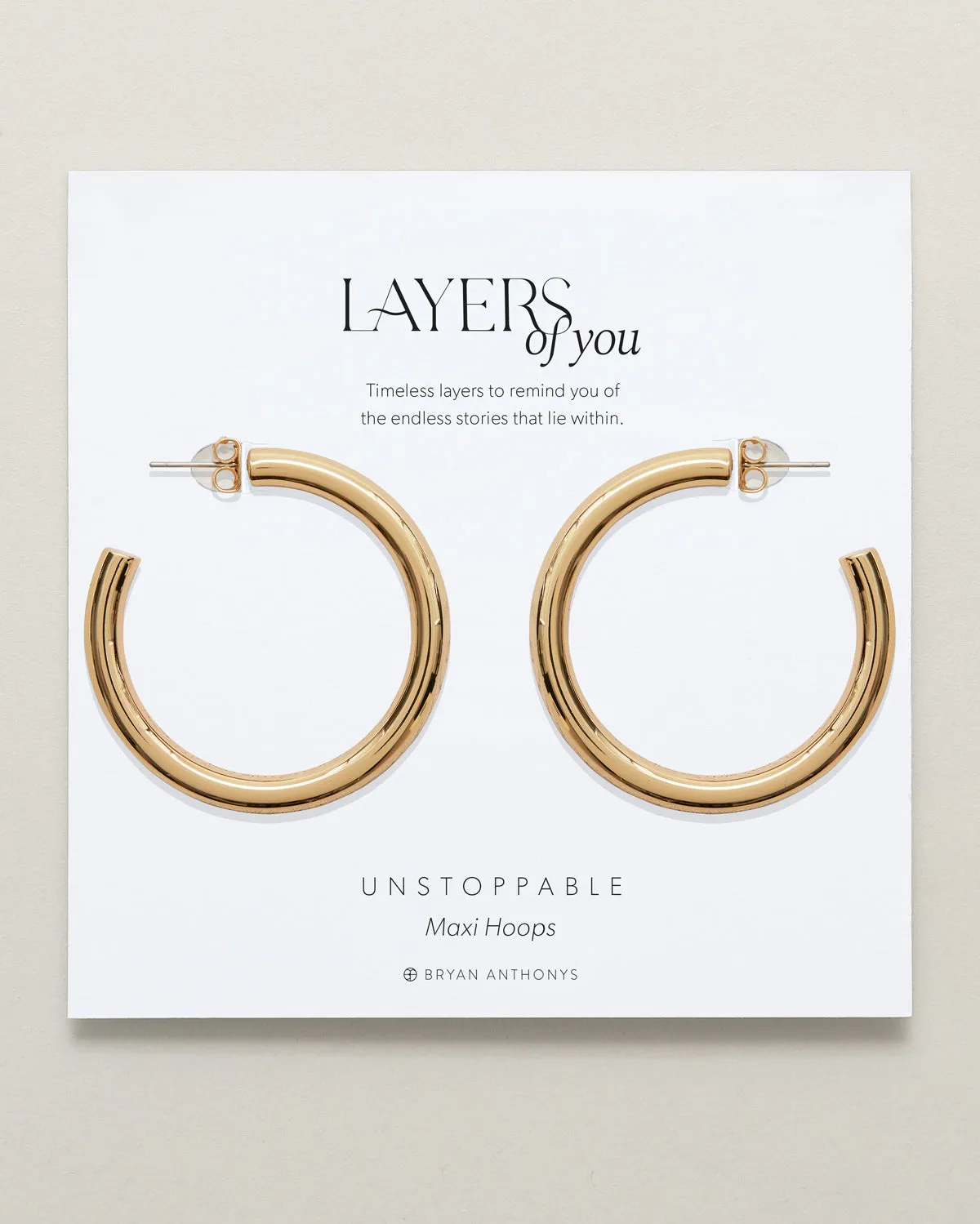 Unstoppable Maxi Hoop Earrings