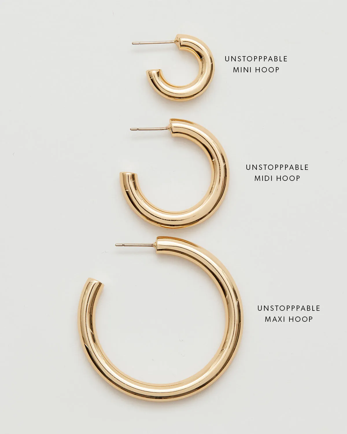 Unstoppable Maxi Hoop Earrings