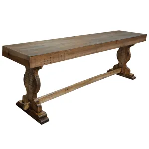 Westwood Rustic Farmhouse Counter Height Dining Bench