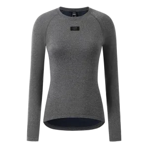 Women's Merino Wool L/S Base Layer SI-1 Youwu-Deep Hemp Ash