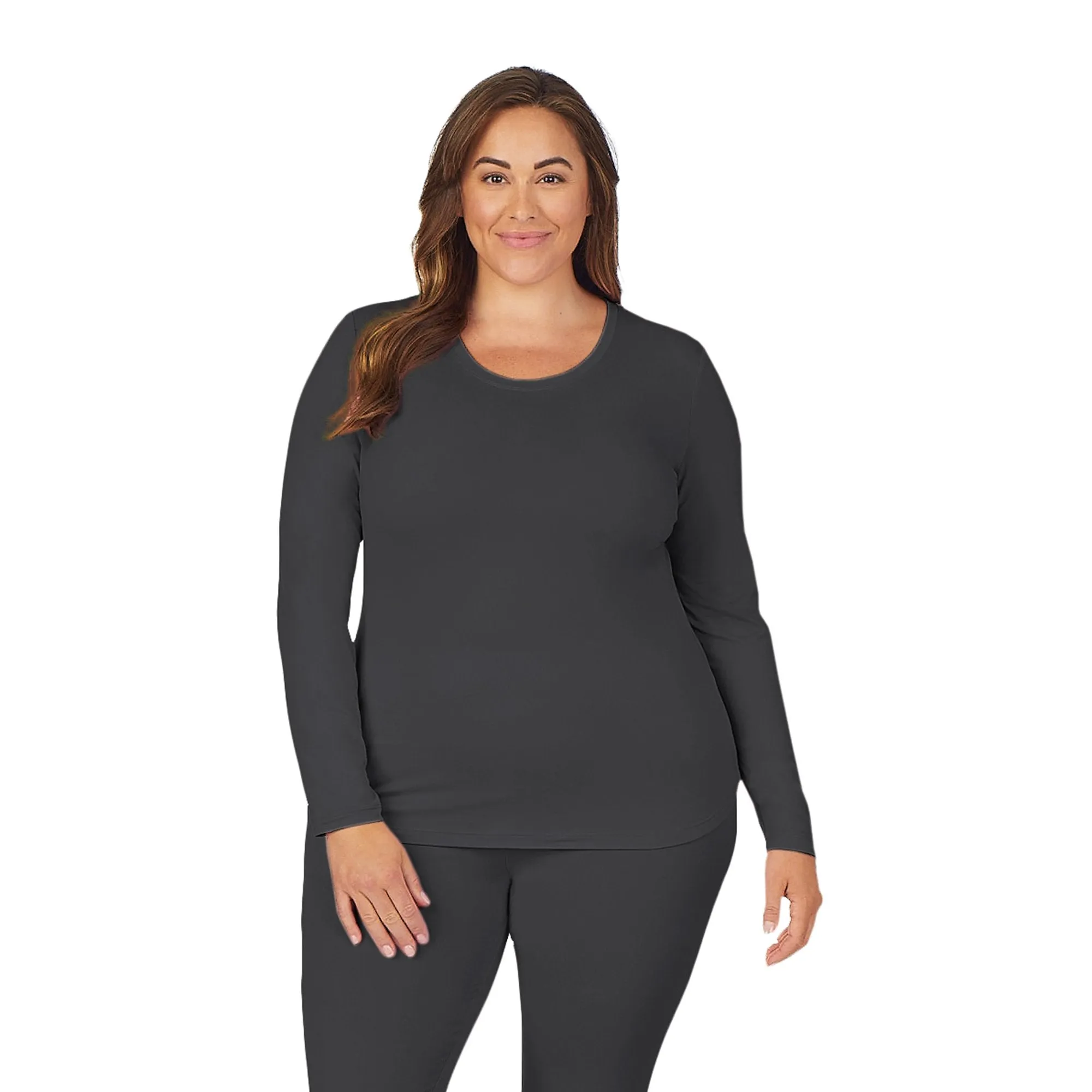 Womens Underscrub Crew Neck Top PLUS