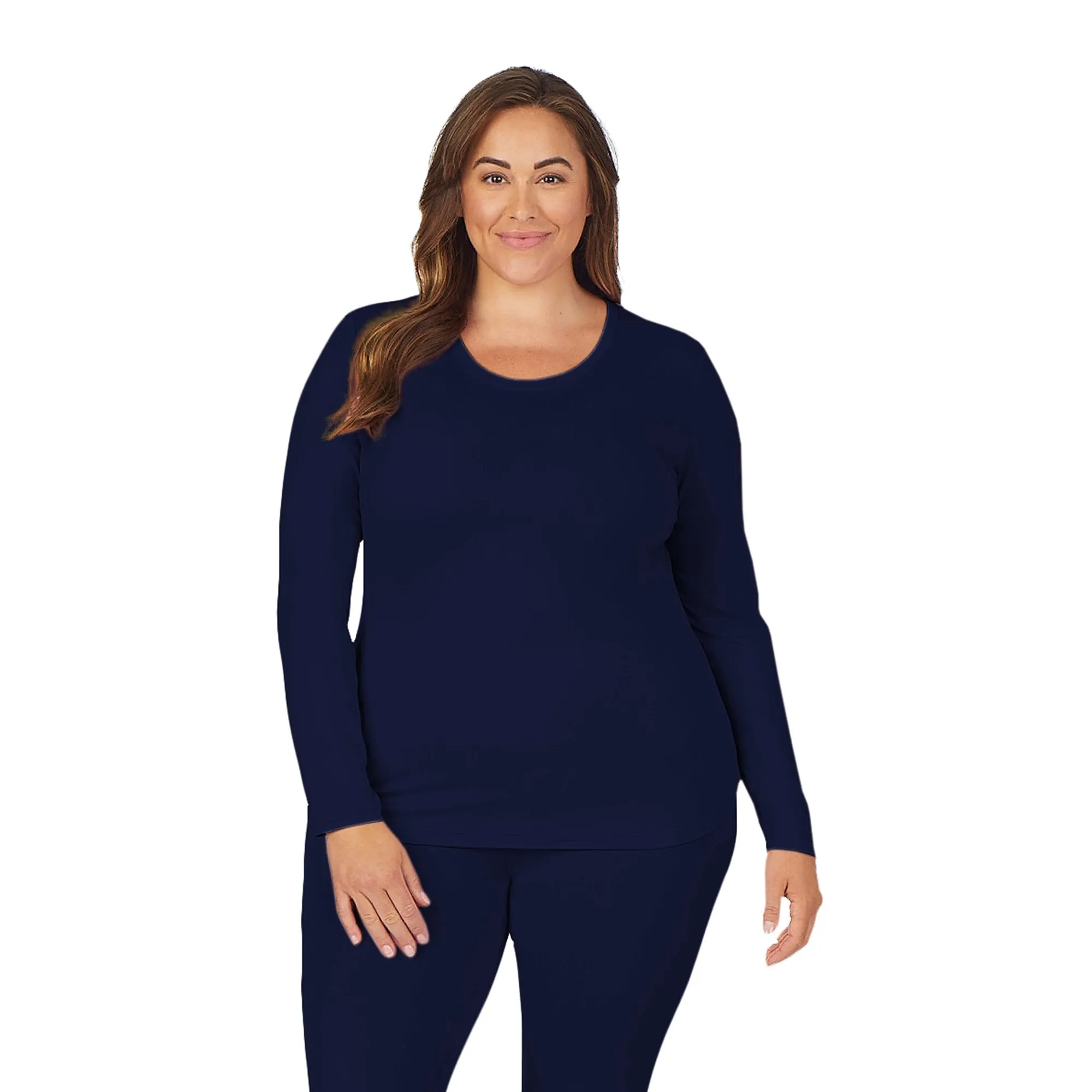 Womens Underscrub Crew Neck Top PLUS