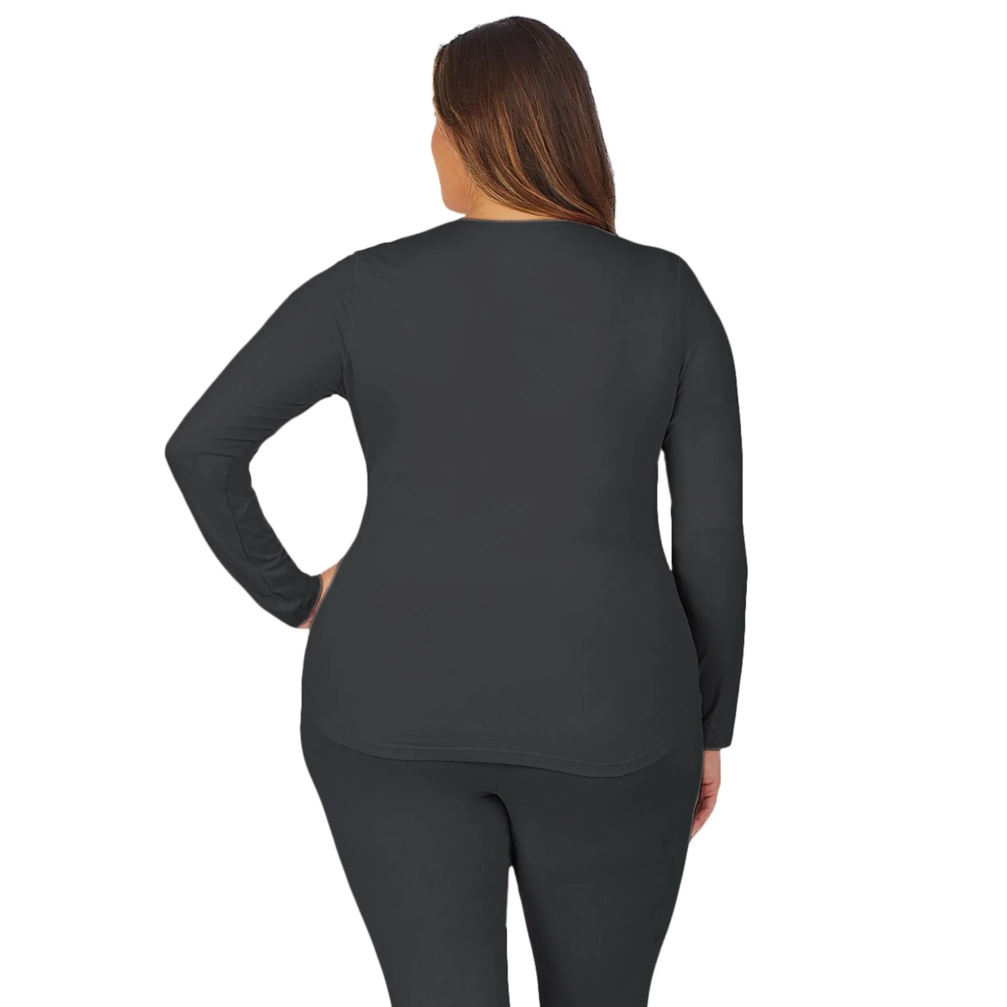Womens Underscrub Crew Neck Top PLUS