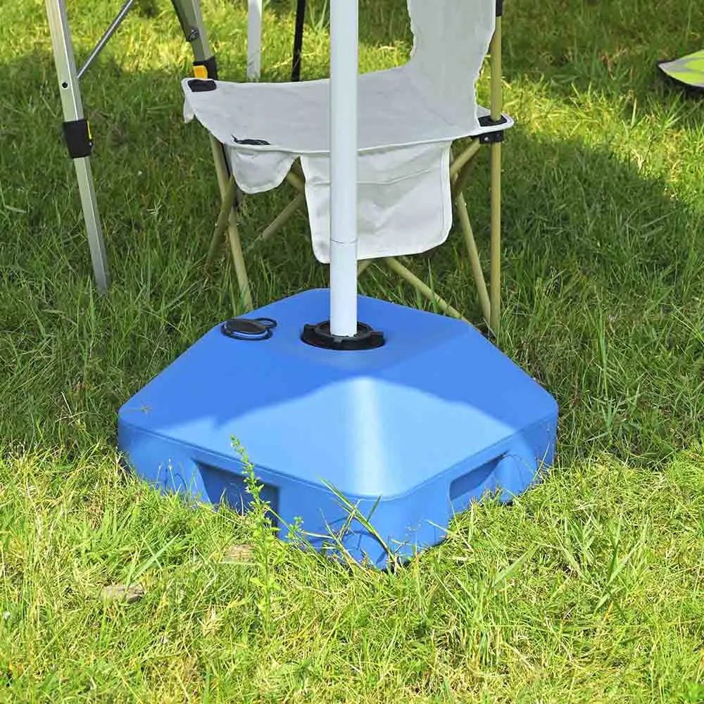 Yescom 25 L 16x16" Umbrella Weighted Base Water Sand Filled 1.25" Pole